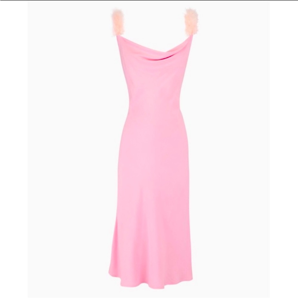 Sleeper Voulez Vous feather dress